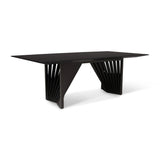 Laguna Wooden Top Rectangular Dining Table Dining Tables LOOMLAN By Urbia