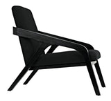 Lamar Chair, Charcoal Black Accent Chairs LOOMLAN By Noir