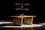 Lampberto Chandelier, Black Steel Chandeliers LOOMLAN By Noir