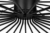 Lampberto Chandelier, Black Steel Chandeliers LOOMLAN By Noir