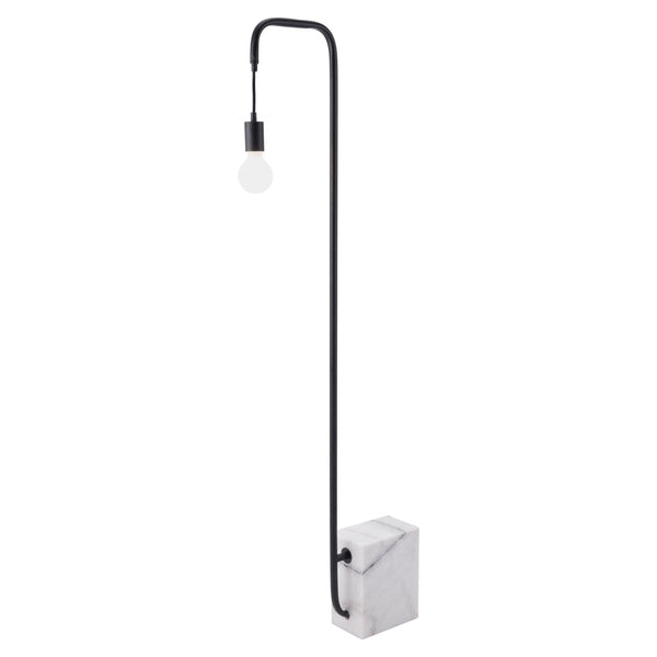 Lancia Floor Lamp Black Floor Lamps LOOMLAN By Zuo Modern