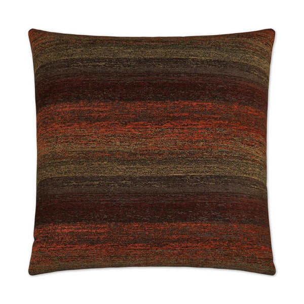 Landscape Spice Red Throw Pillow With Insert Throw Pillows LOOMLAN By D.V. Kap