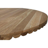 Lane Natural Wood Round Dining Table Dining Tables LOOMLAN By Noir