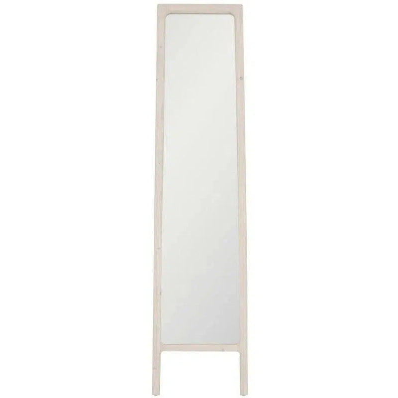 Laney Mirror White Wash Pine Floor Mirrors LOOMLAN By Essentials For Living