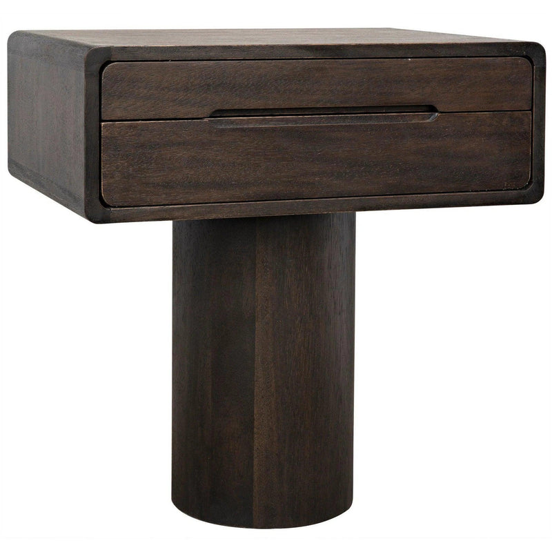 Langford Side Table, Ebony Walnut Side Tables LOOMLAN By Noir