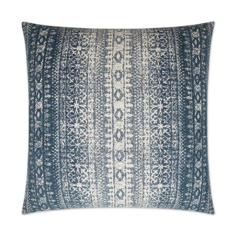 Laplander Blue Throw Pillow With Insert Throw Pillows LOOMLAN By D.V. Kap