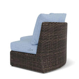 Largo Left Arm Curved Sofa Sectional All Weather Wicker Furniture Outdoor Modulars LOOMLAN By Lloyd Flanders