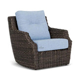 Largo Lounge Chair All Weather Wicker Furniture Made in USA Lloyd Flanders Outdoor Lounge Chairs LOOMLAN By Lloyd Flanders