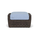 Largo Ottoman All Weather Wicker Furniture Made in USA Lloyd Flanders Outdoor Ottomans LOOMLAN By Lloyd Flanders