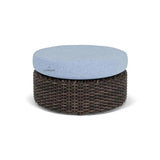 Largo Oval Ottoman All Weather Wicker Furniture Made in USA Lloyd Flanders Outdoor Ottomans LOOMLAN By Lloyd Flanders