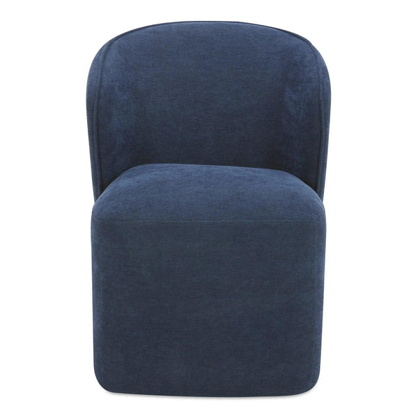 Larson Polyester Upholstered Armless Dining Chair