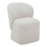 Larson Polyester Upholstered Armless Dining Chair