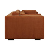 Las Vegas Clive Sofa - Terracotta Chenille Sofas & Loveseats LOOMLAN By LH Imports