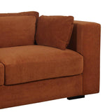 Las Vegas Clive Sofa - Terracotta Chenille Sofas & Loveseats LOOMLAN By LH Imports