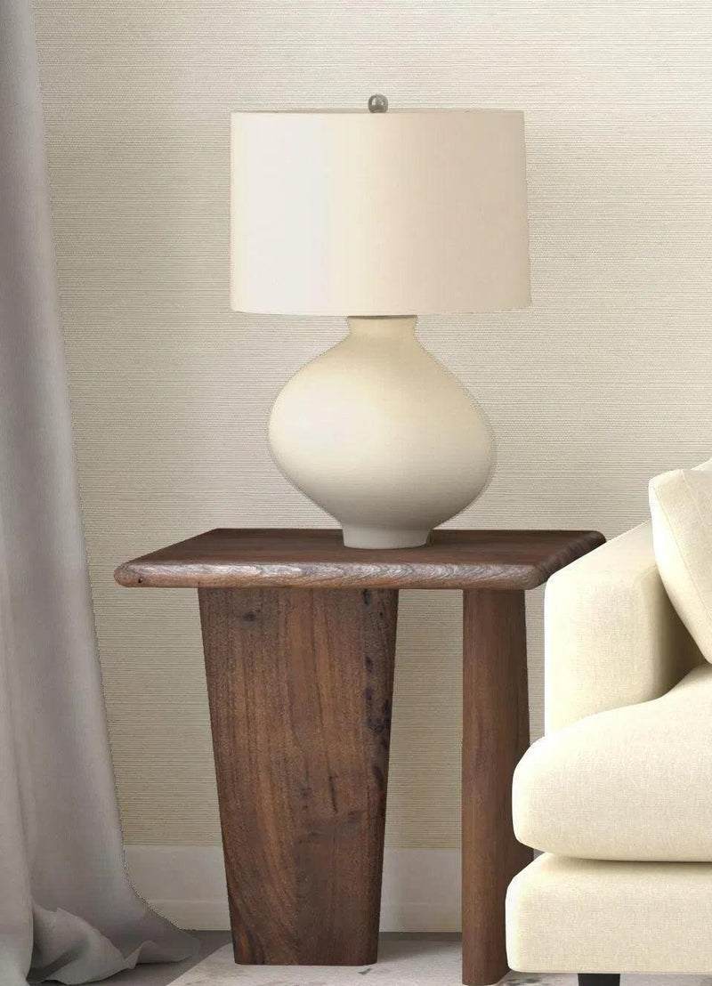 Lasso Wood Brown Square End Table Side Tables LOOMLAN By Bassett Mirror