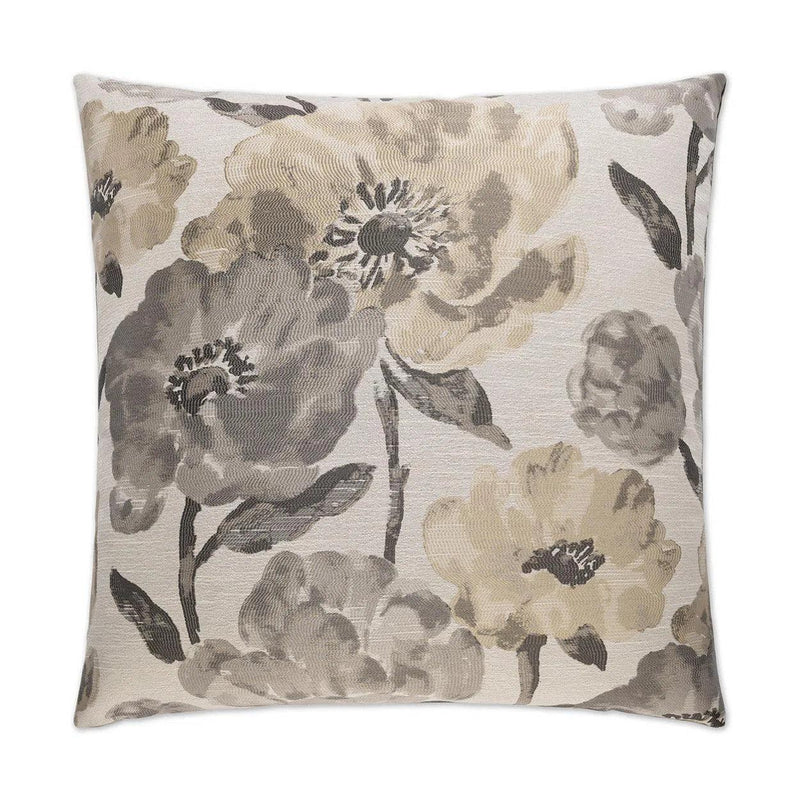 Lauren Fawn Grey Throw Pillow With Insert Throw Pillows LOOMLAN By D.V. Kap