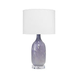 Lavender Glass Acrylic Maya Table Lamp Table Lamps LOOMLAN By Jamie Young