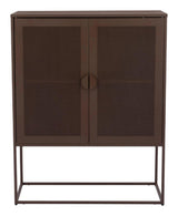 Lazaro Bronze Cabinet