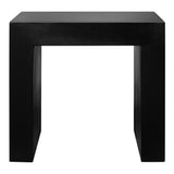 Lazarus Concrete Outdoor Side Table Outdoor Side Tables LOOMLAN By Moe's Home