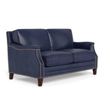 Leather Loveseat American Crafted Elegance Collection Sofas & Loveseats LOOMLAN By Uptown Sebastian