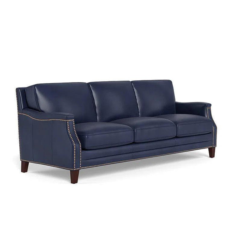 Leather Sofa American Crafted Elegance Collection Sofas & Loveseats LOOMLAN By Uptown Sebastian