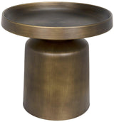 Lee Side Table, Aged Brass Side Tables LOOMLAN By Noir