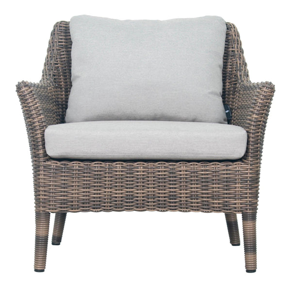 Leeward Lounge Chair - Grey Outdoor Outdoor Lounge Chairs LOOMLAN By Seasonal Living