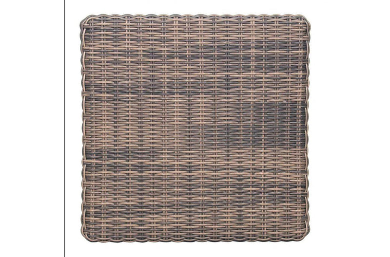 Leeward Ottoman - Grey Outdoor Ottoman Outdoor Ottomans LOOMLAN By Seasonal Living