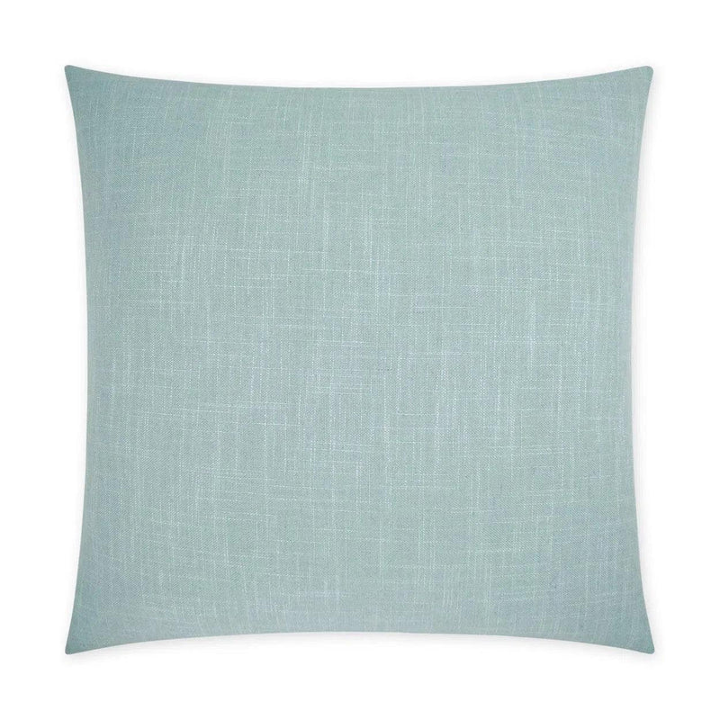 Lena Haze Beach Solid Mist Large Throw Pillow With Insert Throw Pillows LOOMLAN By D.V. Kap