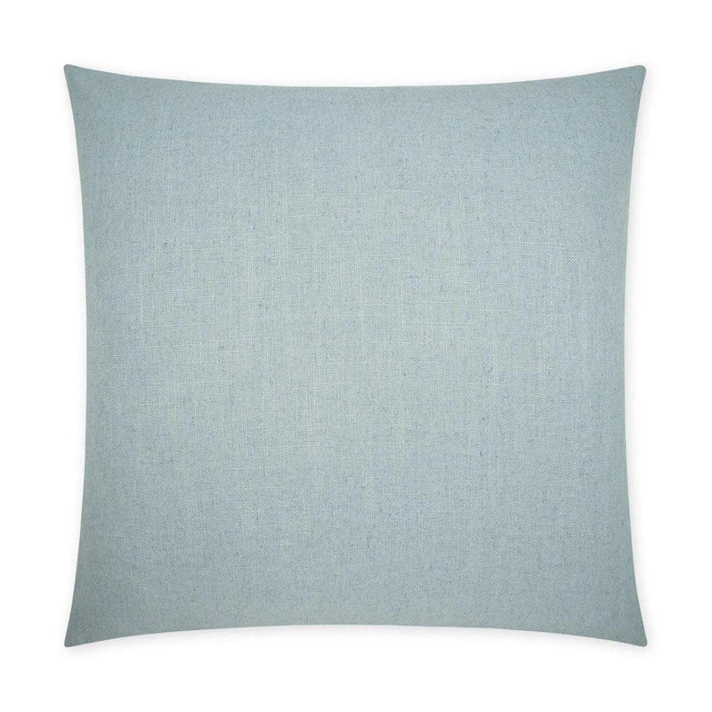 Lena Mist Beach Solid Mist Large Throw Pillow With Insert Throw Pillows LOOMLAN By D.V. Kap