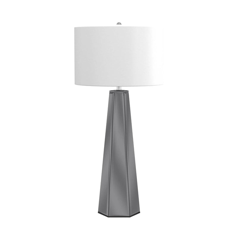 Lenox Grey Table Lamp Table Lamps LOOMLAN By Bassett Mirror