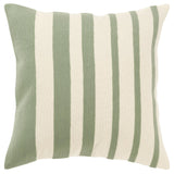 Leo Striped Couch Throw Pillow Covers With Down Insert Throw Pillows LOOMLAN By LOOMLAN