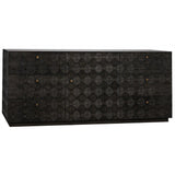 Leon Wood Black Dresser Dressers LOOMLAN By Noir