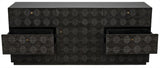 Leon Wood Black Dresser Dressers LOOMLAN By Noir