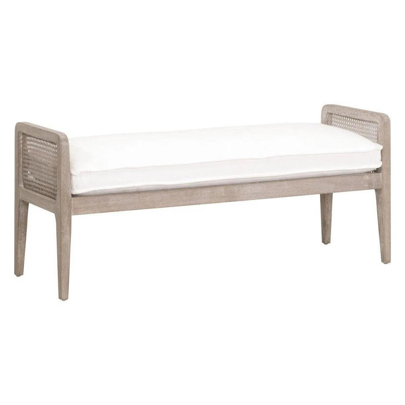 Leone Bench LiveSmart Performance Fabric Down & Feather Bedroom Benches LOOMLAN By Essentials For Living