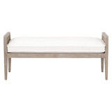 Leone Bench LiveSmart Performance Fabric Down & Feather Bedroom Benches LOOMLAN By Essentials For Living