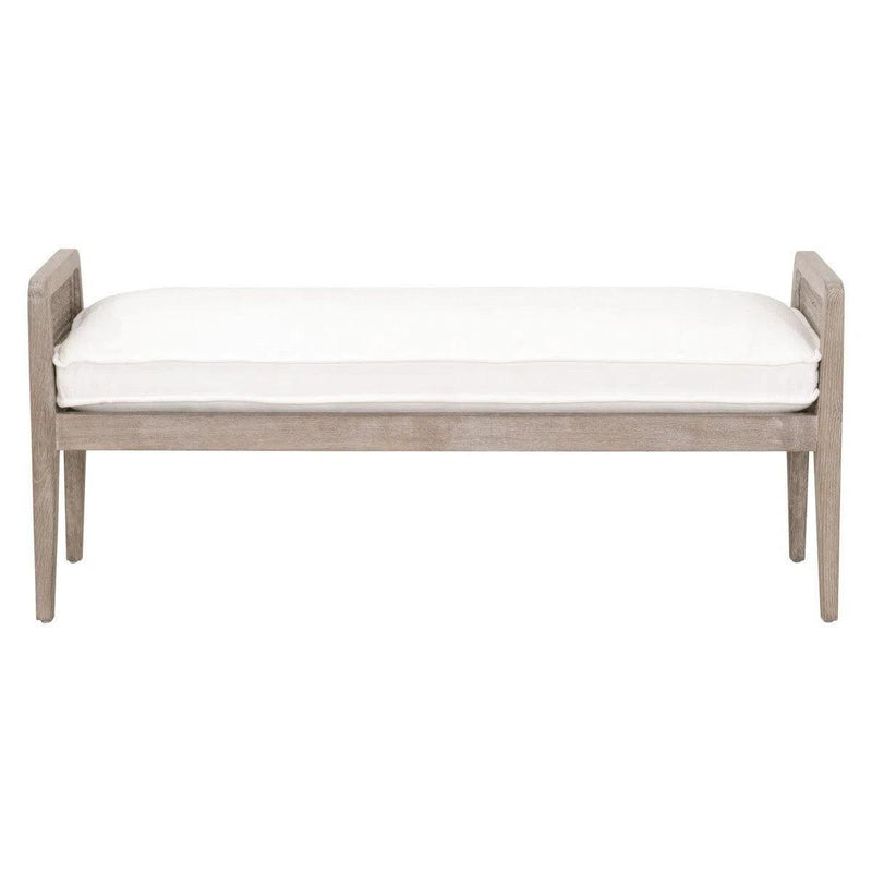 Leone Bench LiveSmart Performance Fabric Down & Feather Bedroom Benches LOOMLAN By Essentials For Living