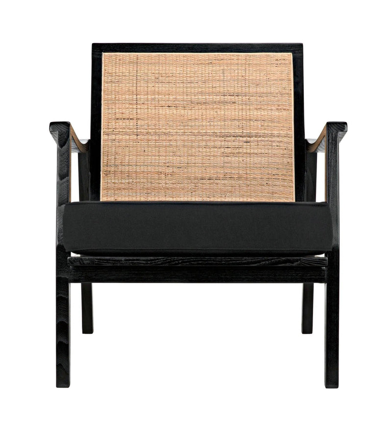 Lichtenstein Chair, Charcoal Black Accent Chairs LOOMLAN By Noir