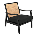 Lichtenstein Chair, Charcoal Black Accent Chairs LOOMLAN By Noir