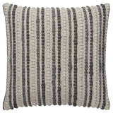 Lidio Linen and Cotton Stripe Couch Throw Pillow With Insert Throw Pillows LOOMLAN By LOOMLAN