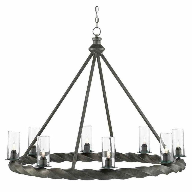 Light Mole Orson Chandelier Chandeliers LOOMLAN By Currey & Co