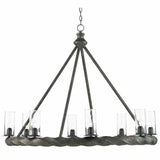 Light Mole Orson Chandelier Chandeliers LOOMLAN By Currey & Co