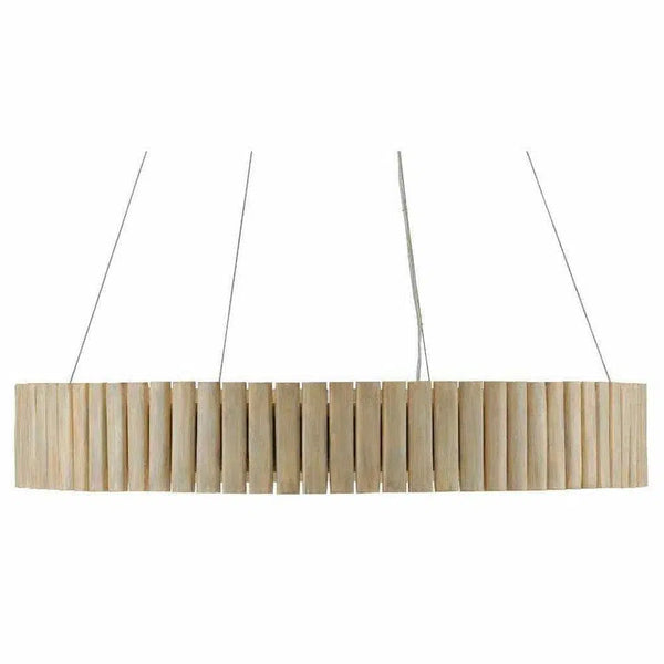 Light Taupe Smoke wood Tetterby Chandelier Chandeliers LOOMLAN By Currey & Co