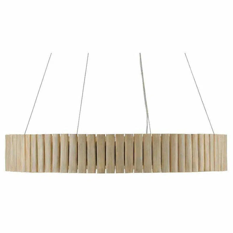 Light Taupe Smoke wood Tetterby Chandelier Chandeliers LOOMLAN By Currey & Co