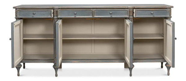 Lilac Sideboard Blue Buffet for Dining Room Sideboards LOOMLAN By Sarreid