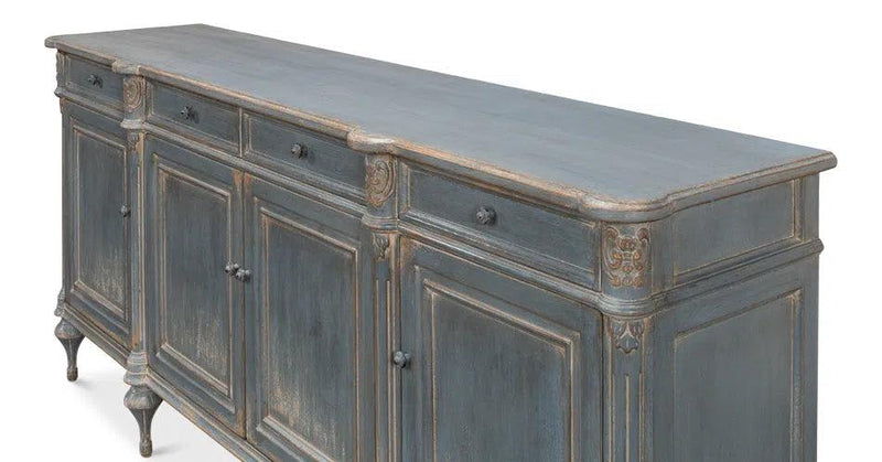 Lilac Sideboard Blue Buffet for Dining Room Sideboards LOOMLAN By Sarreid