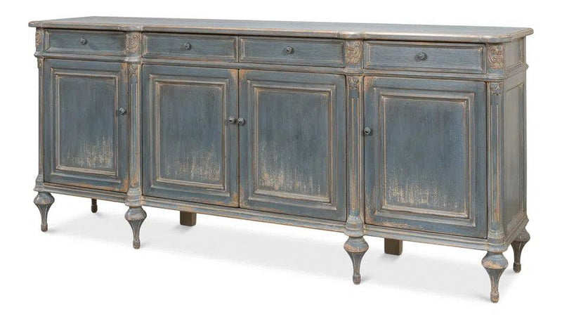 Lilac Sideboard Blue Buffet for Dining Room Sideboards LOOMLAN By Sarreid