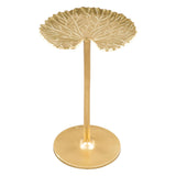 Lily Side Table Gold Side Tables LOOMLAN By Zuo Modern