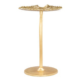 Lily Side Table Gold Side Tables LOOMLAN By Zuo Modern