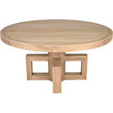 Lima Wood Round Dining Table Dining Tables LOOMLAN By Noir